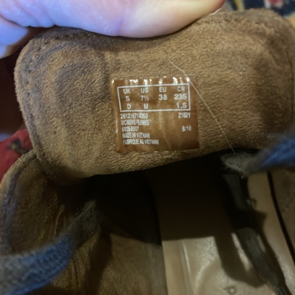 CLARKS | unstructured Brown leather, Lace-up Chukka boots with Heel - Picture 4 of 4